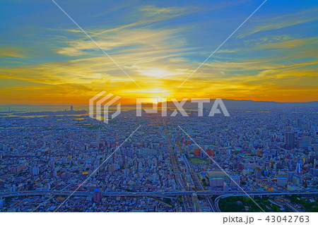 【阿倍野ハルカス展望台からの眺望】 大阪府大阪市阿倍野区阿倍野筋１ 43042763
