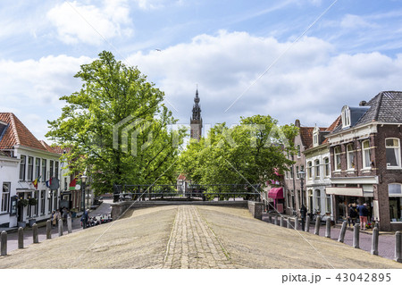 church dome  center of the edam vila. netherlands 43042895