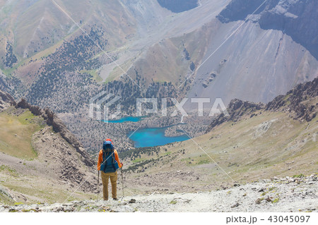 Hike in Fann mountains Hike in Fann mountains 43045097