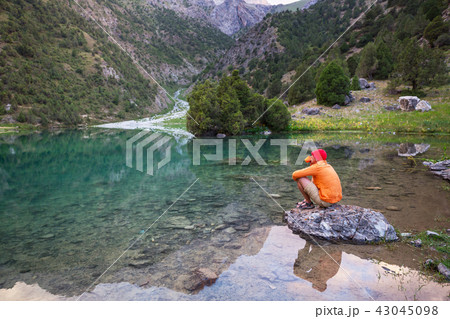 Hike in Fann mountains 43045098