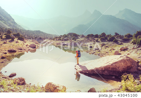 Hike in Fann mountains 43045100