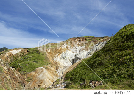万座温泉 硫黄噴出孔 空吹 万座温泉 硫黄噴出孔 空吹 43045574