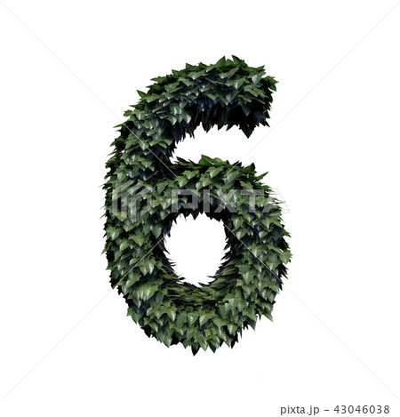 Foliage Number, 3D rendering 43046038