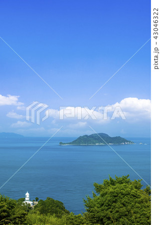 関崎灯台　高島　豊後水道 43046322