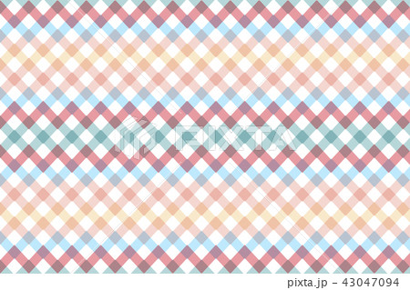Plaid pattern with pastel colour 43047094