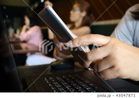 hand working hand working 43047871