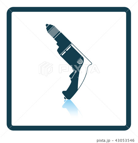 Electric drill icon Electric drill icon 43053546