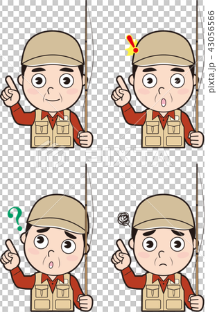 男性川釣り師1 43056566