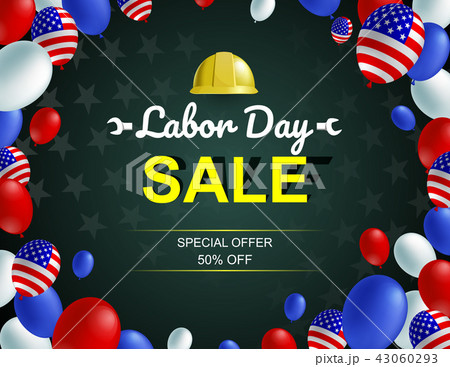 Happy Labor day poster Happy Labor day poster 43060293