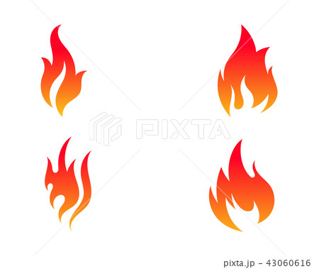 Fire flame vector illustration Fire flame vector illustration 43060616