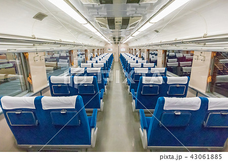 0系新幹線の座席の写真素材 [43061885] - PIXTA
