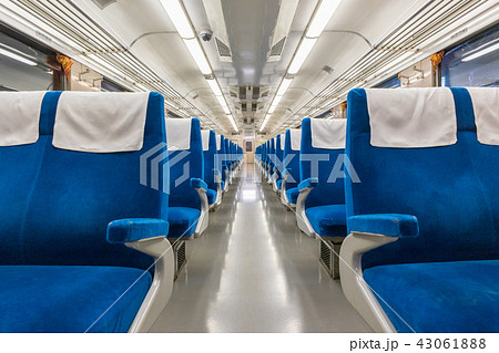 0系新幹線の座席の写真素材 [43061888] - PIXTA