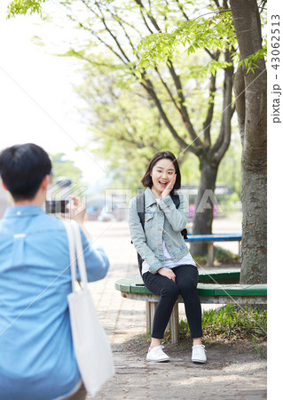 写真撮影 恋人 韓国人 43062513