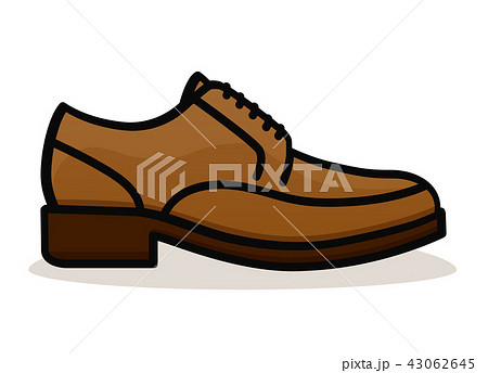Vector shoe on white background 43062645
