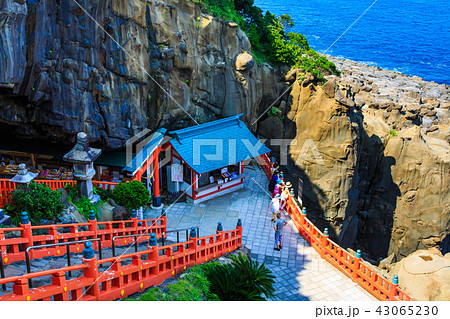 鵜戸神宮　鵜戸千畳敷奇岩　【宮崎県日南市】 43065230