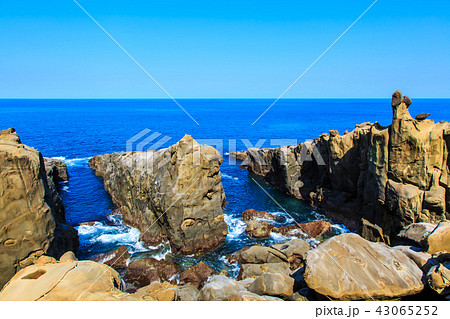 鵜戸神宮　鵜戸千畳敷奇岩　【宮崎県日南市】 43065252