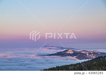 森吉山　雲海 43065265