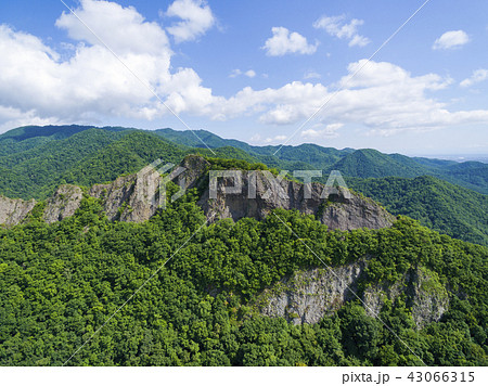 八剣山 空撮（北海道 札幌市） 43066315