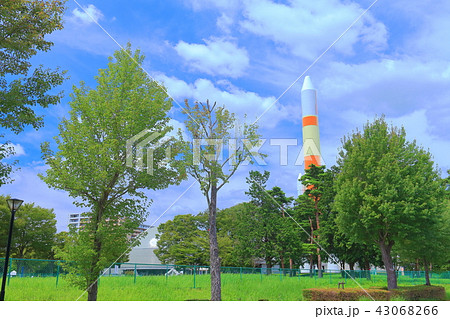 つくばエキスポセンターのH-IIロケット模型 つくばエキスポセンターのH-IIロケット模型 43068266