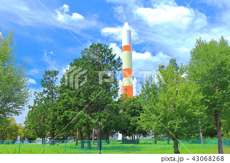 つくばエキスポセンターのH-IIロケット模型 43068268