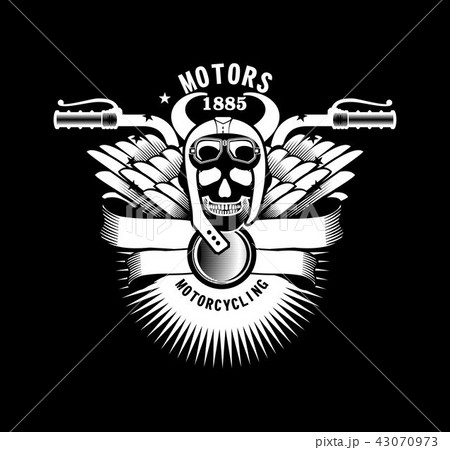 Skull in helmet Skull in helmet 43070973