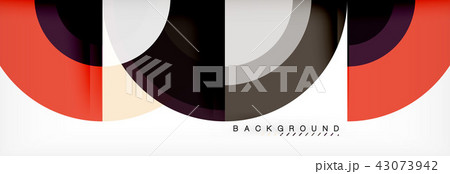 Vector circular geometric abstract background Vector circular geometric abstract background 43073942