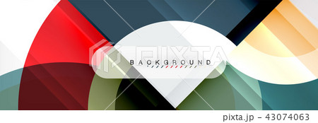 Vector circle abstract background 43074063