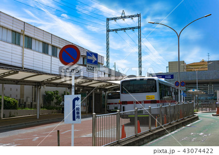 駅前風景　あざみ野駅 43074422