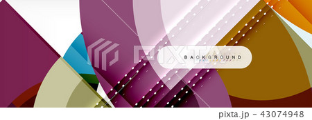 Vector circle abstract background 43074948