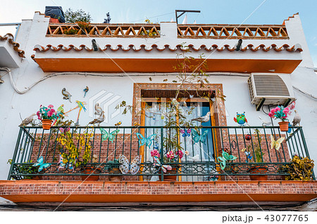 Touristic town Nerja in Costa del Sol, Andalusia 43077765