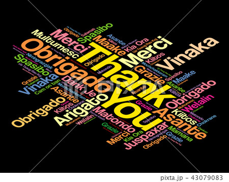 Thank You Word Cloud background Thank You Word Cloud background 43079083