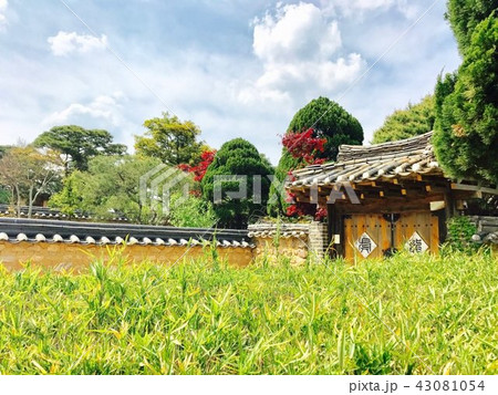 秋 風景 タイル 43081054