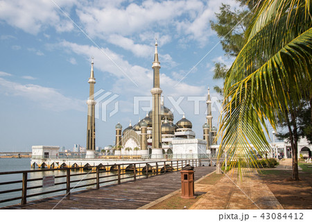 Crystal Mosque in Kuala Terengganu, Malaysia. Crystal Mosque in Kuala Terengganu, Malaysia. 43084412