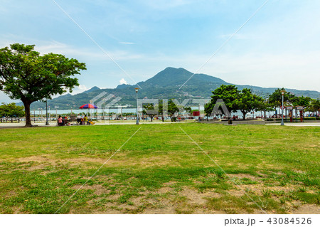 台湾 淡水川沿の景色 43084526