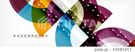 Vector circle abstract background Vector circle abstract background 43085957