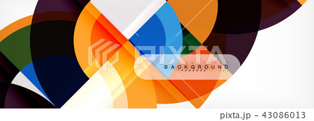 Vector circle abstract background Vector circle abstract background 43086013