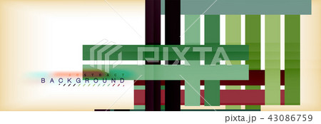 Line abstract background, vector modern template 43086759