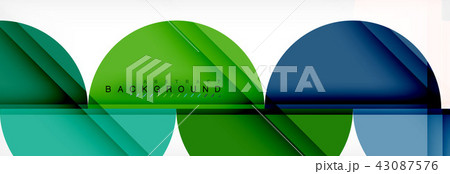 Modern geometrical abstract background - circles. Business or technology presentation design Modern geometrical abstract background - circles. Business or technology presentation design 43087576