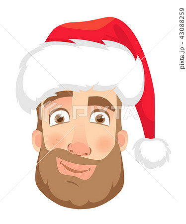 head of man in hat head of man in hat 43088259