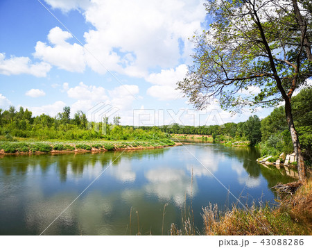 River lake nature  43088286