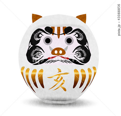 亥 縁起物 年賀状 アイコン 亥 縁起物 年賀状 アイコン 43088856