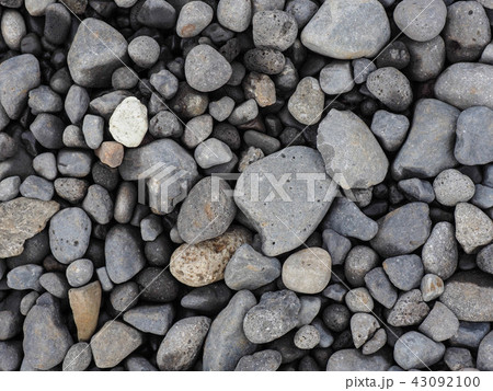 Top view of grey stones floor. Top view of grey stones floor. 43092100