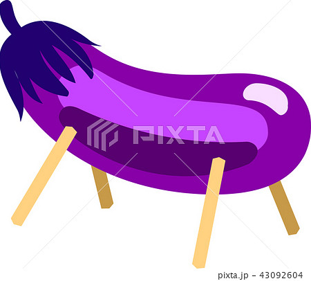 精霊馬　お盆　イラスト 43092604