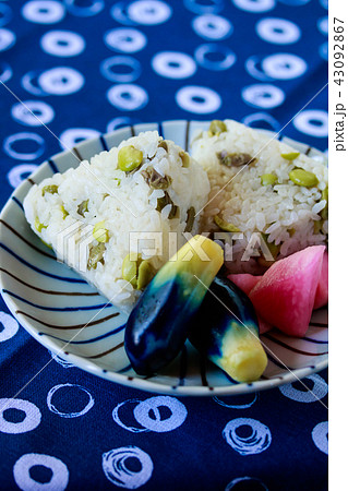 だだちゃ豆のおにぎり 43092867