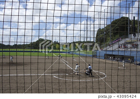 高校野球 観客席 最前列 43095424