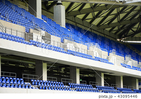 サッカースタジアムの風景 43095446