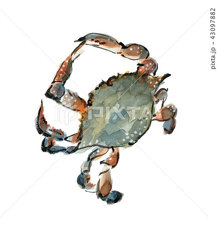 蟹の絵 カニ 絵画