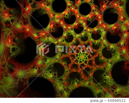Vegetation network. Floral web. Botanical pattern Vegetation network. Floral web. Botanical pattern 43099522