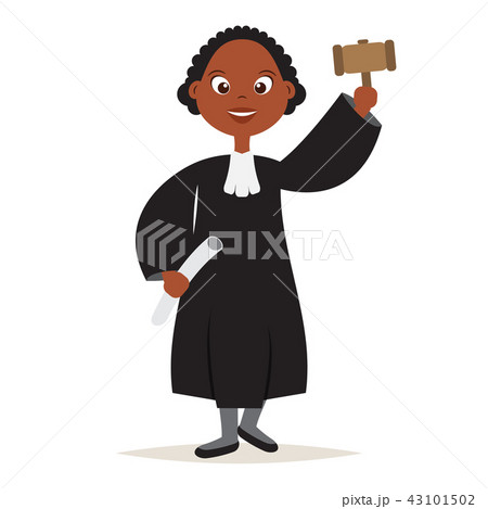 African American The Judge Cartoon Women Character 43101502