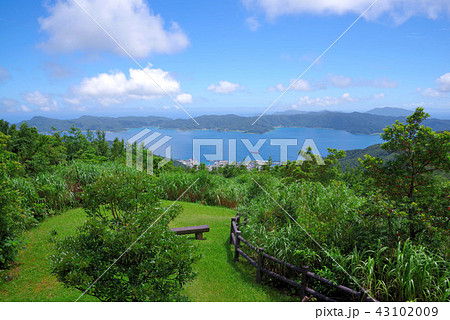 奄美大島　高知山展望台の風景 43102009